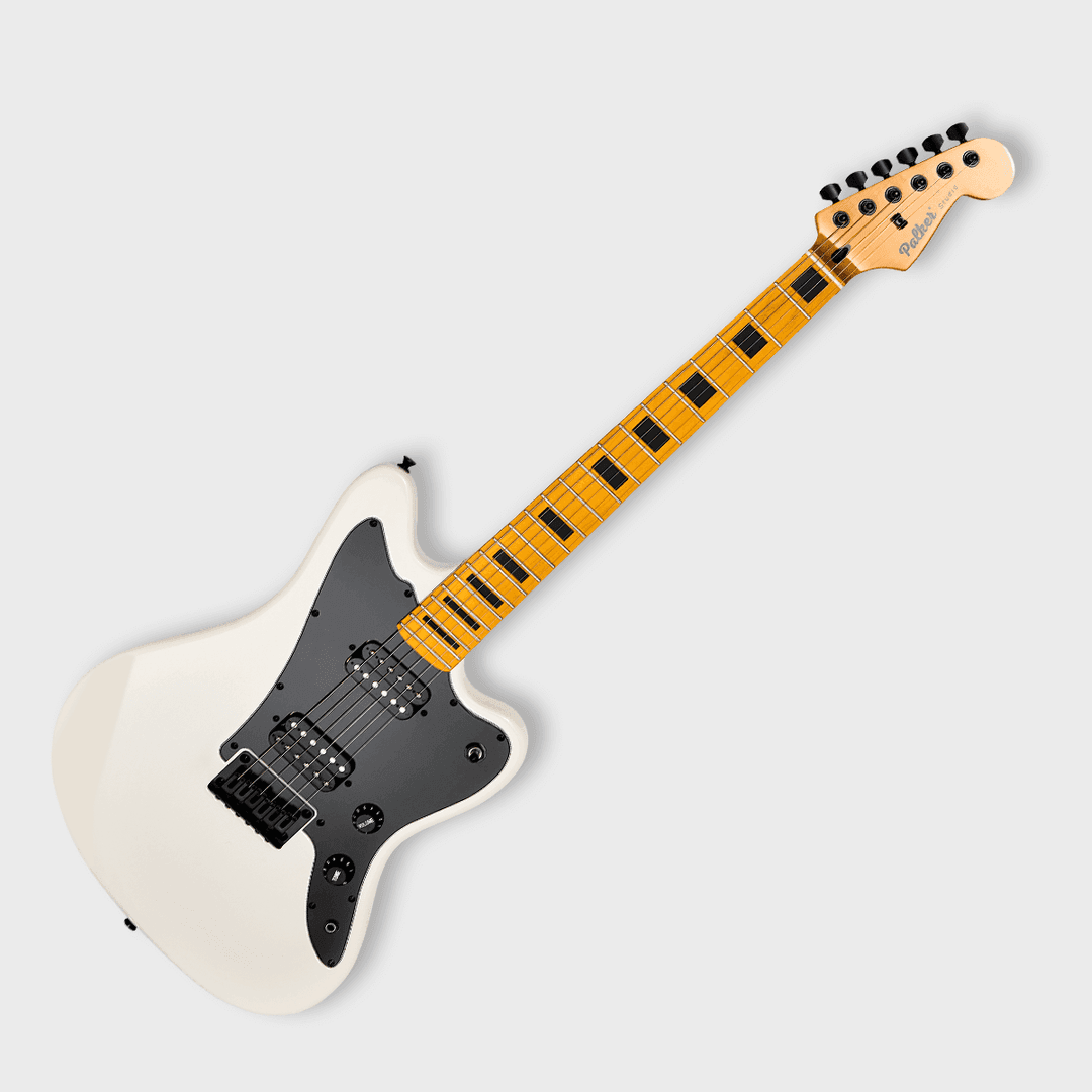 Palker Jagster Modern White HH электогитара белого цвета с чехлом